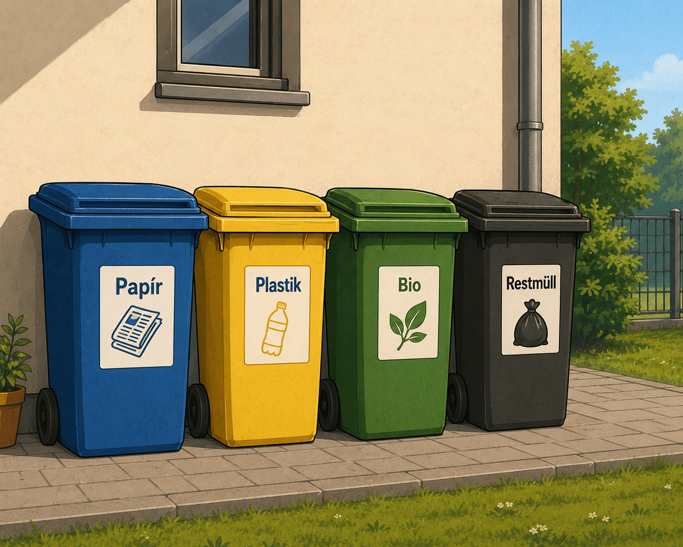 Mülltrennung in Monteurunterkünften: Welche Regeln müssen Vermieter beachten?